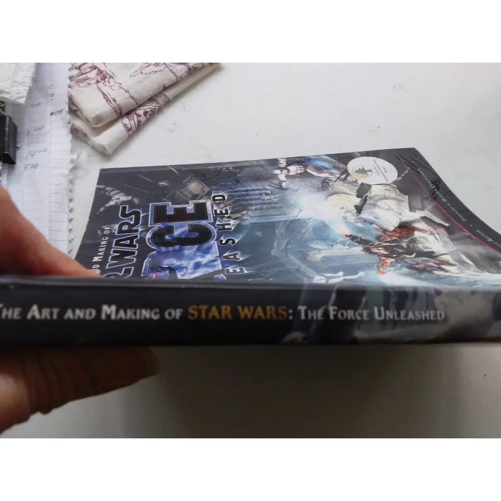 Star Wars FORCE unleashed BOOK behind the scenes look at making the game